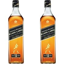Amazon.co.jp: ジョニーウォーカー ブラックラベル 12年 1000ml 2本